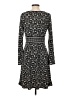 Max Studio Graphic Black Casual Dress Size S - photo 2