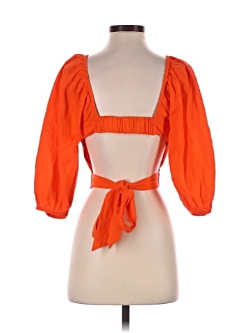 Topshop 3/4 Sleeve Blouse (view 2)