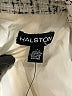 Halston 100% Polyester Ivory Coat Size 14 - photo 6