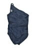 Miraclesuit Solid Blue One Piece Swimsuit Size L (estimated) - photo 1