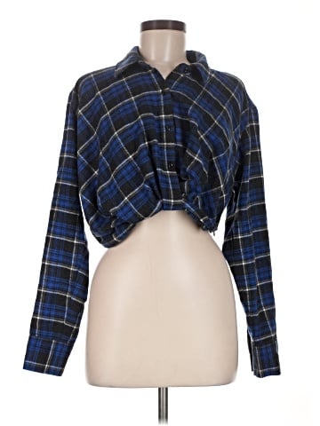 Zara Long Sleeve Button-Down Shirt (view 1)