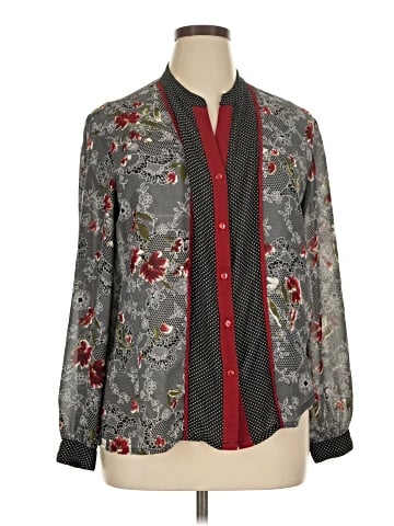 Jordan Long Sleeve Button-Down Shirt (view 1)