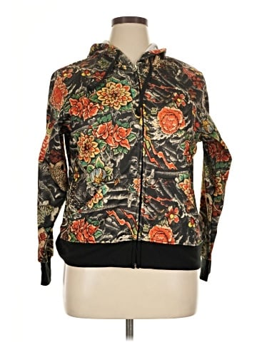 Dots Zip Up Hoodie (view 1)