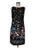 AGB Graphic Black Cocktail Dress Size 8 - photo 1