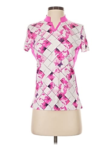 Tail Short Sleeve Blouse (view 1)