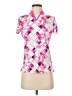 Tail Argyle Pink Short Sleeve Blouse Size XS - photo 1
