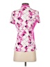 Tail Argyle Pink Short Sleeve Blouse Size XS - photo 2
