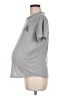 Isabel Maternity Gray Short Sleeve T-Shirt Size Med Maternity - photo 5