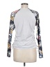 Hurley Multi Color Silver Long Sleeve Top Size M - photo 2