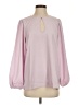 J.Crew 100% Polyester Pink 3/4 Sleeve Blouse Size S (tall) - photo 1