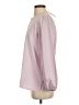J.Crew 100% Polyester Pink 3/4 Sleeve Blouse Size S (tall) - photo 5