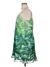 CAbi 100% Polyester Tropical Green Cocktail Dress Size XL - photo 5