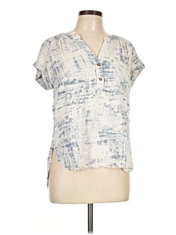 Rose + Olive Short Sleeve Blouse (view 1)