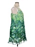 CAbi 100% Polyester Tropical Green Cocktail Dress Size XL - photo 4