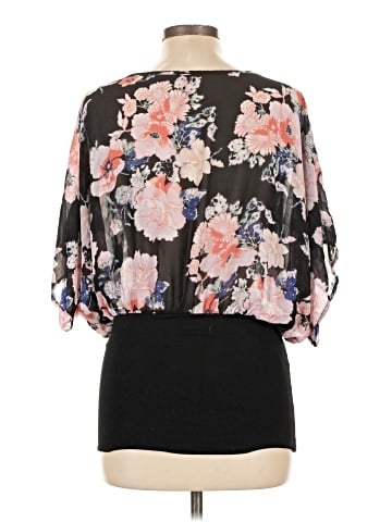Ruby Ribbon 3/4 Sleeve Blouse (view 2)