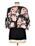 Ruby Ribbon Black 3/4 Sleeve Blouse Size L - photo 2