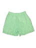 Vince. 100% Silk Solid Green Board Shorts Size 2 - photo 2