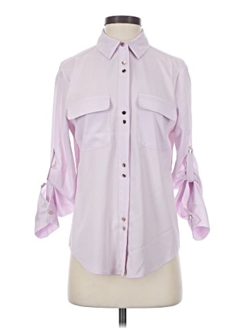 Ivanka Trump 3/4 Sleeve Button-Down Shirt (view 1)