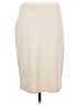 St. John Solid Ivory Formal Skirt Size 6 - photo 2