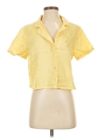 Calypso St. Barth Short Sleeve Blouse (view 1)