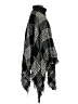 Janice 100% Acrylic Black Poncho One size - photo 4