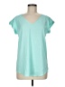 Express Teal Short Sleeve Top Size M - photo 1