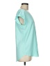 Express Teal Short Sleeve Top Size M - photo 4