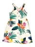 Old Navy 100% Cotton Tropical Ivory Dress Size 8 - photo 2