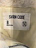 Sovereign Code 100% Polyester Ivory Faux Fur Vest Size 8 - photo 3