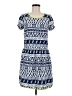 Esley Print Blue Casual Dress Size M - photo 1