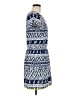 Esley Print Blue Casual Dress Size M - photo 4
