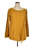 Avenue 100% Acrylic Yellow Pullover Sweater Size 14 Plus - photo 1