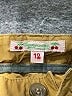 Bonpoint Solid Yellow Khaki Shorts Size 12 - photo 3