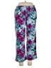 Carole Hochman Floral Blue Casual Pants Size XL - photo 1