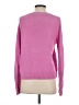Basic Editions Pink Long Sleeve Top Size S - photo 2