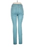 CAbi Color Block Teal Jeans Size 10 - photo 2