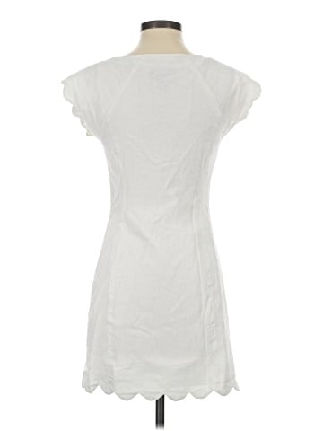 Aqua Sleeveless Button-Down Shirt (view 2)