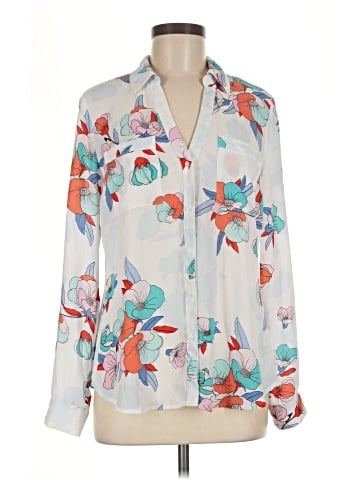 Candie's Long Sleeve Blouse (view 1)