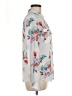 Candie's 100% Polyester Floral Ivory Long Sleeve Blouse Size M - photo 4