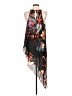 Marciano 100% Polyester Tropical Black Cocktail Dress Size S - photo 2