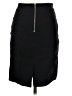 Bebe Solid Black Casual Skirt Size S - photo 2