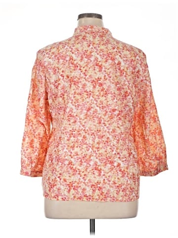 JM Collection 3/4 Sleeve Blouse (view 2)