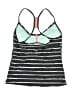 Nike Stripes Black Swimsuit Top Size 6 - photo 2