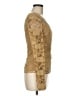 B. Moss Gold Long Sleeve Top Size M - photo 4