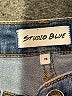 STUDIO BLUE Hearts Blue Jeans Size 26 waist - photo 7