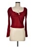 Shein Red Long Sleeve T-Shirt Size 8 - photo 1