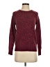 H&M Animal Print Burgundy Pullover Sweater Size S - photo 1