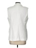 Milly Ivory White Tuxedo Vest Size 10 - photo 2