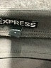 Express Solid Black Formal Skirt Size 6 - photo 4