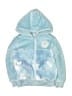 Disney 100% Polyester Stars Blue Zip Up Hoodie Size 4T - photo 1